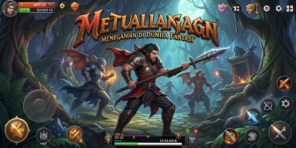 Tampilan gameplay API33 menunjukkan aksi petualangan yang mendebarkan.