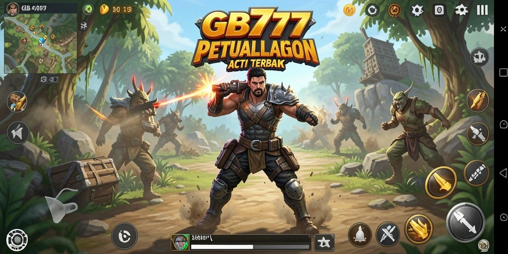 Gameplay seru dalam GB777 dengan berbagai karakter dan strategi.