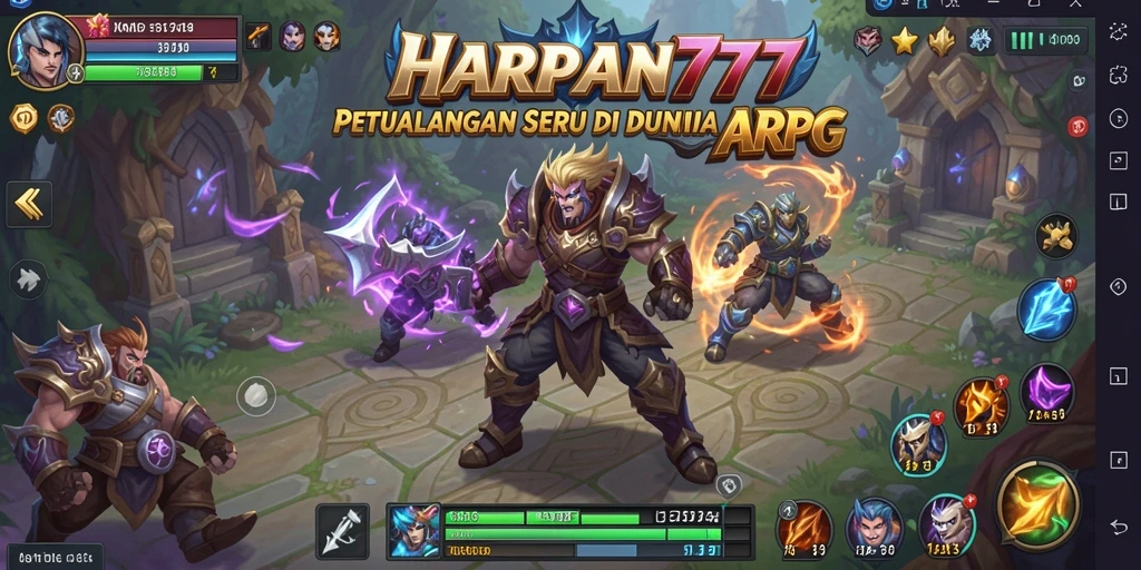 Tampilan gameplay seru dan mendebarkan dalam HARAPAN777.
