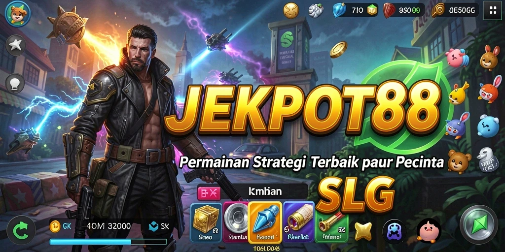 Screenshot utama dari gameplay menarik JEKPOT88.