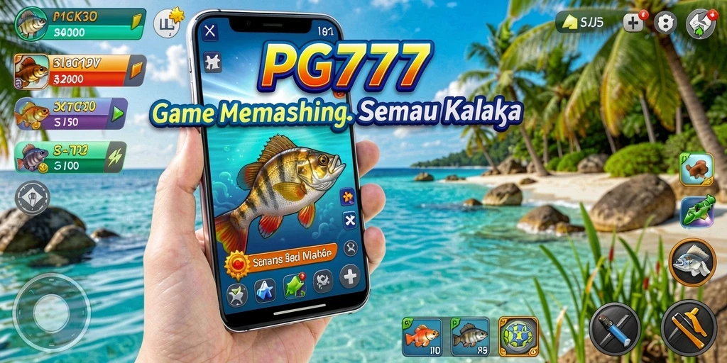 Tangkapan ikan menakjubkan dalam PG777, gameplay yang menantang dan seru.