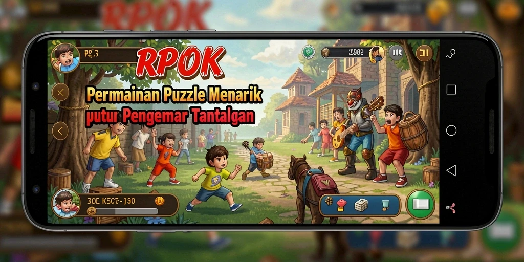 Tampilan gameplay RPOK yang menawan dan menantang.