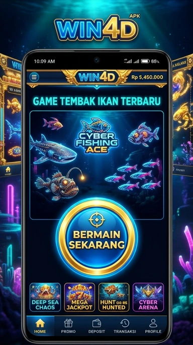 Tampilan utama aplikasi win4d dengan berbagai pilihan aplikasi.